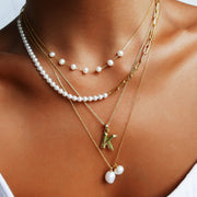 Harper Pearl Chain Necklace