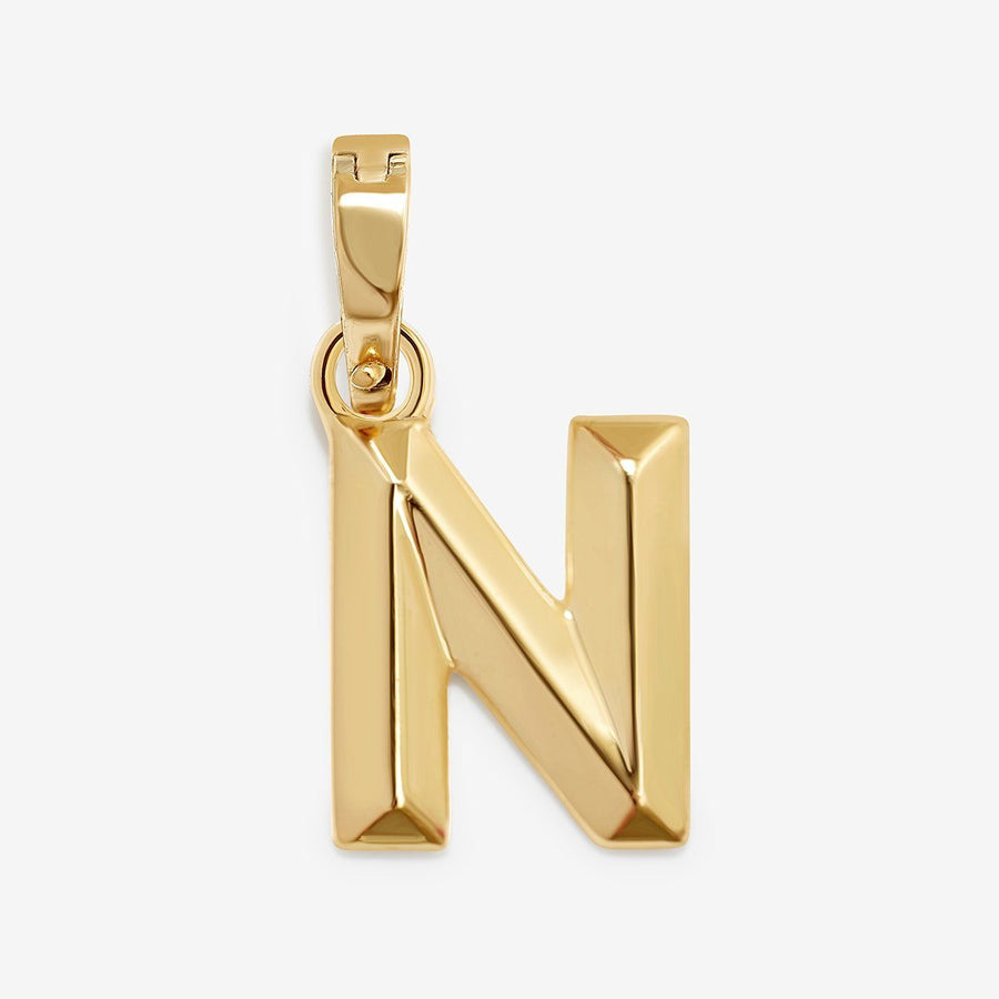 Alpha Alphabet Charm - N