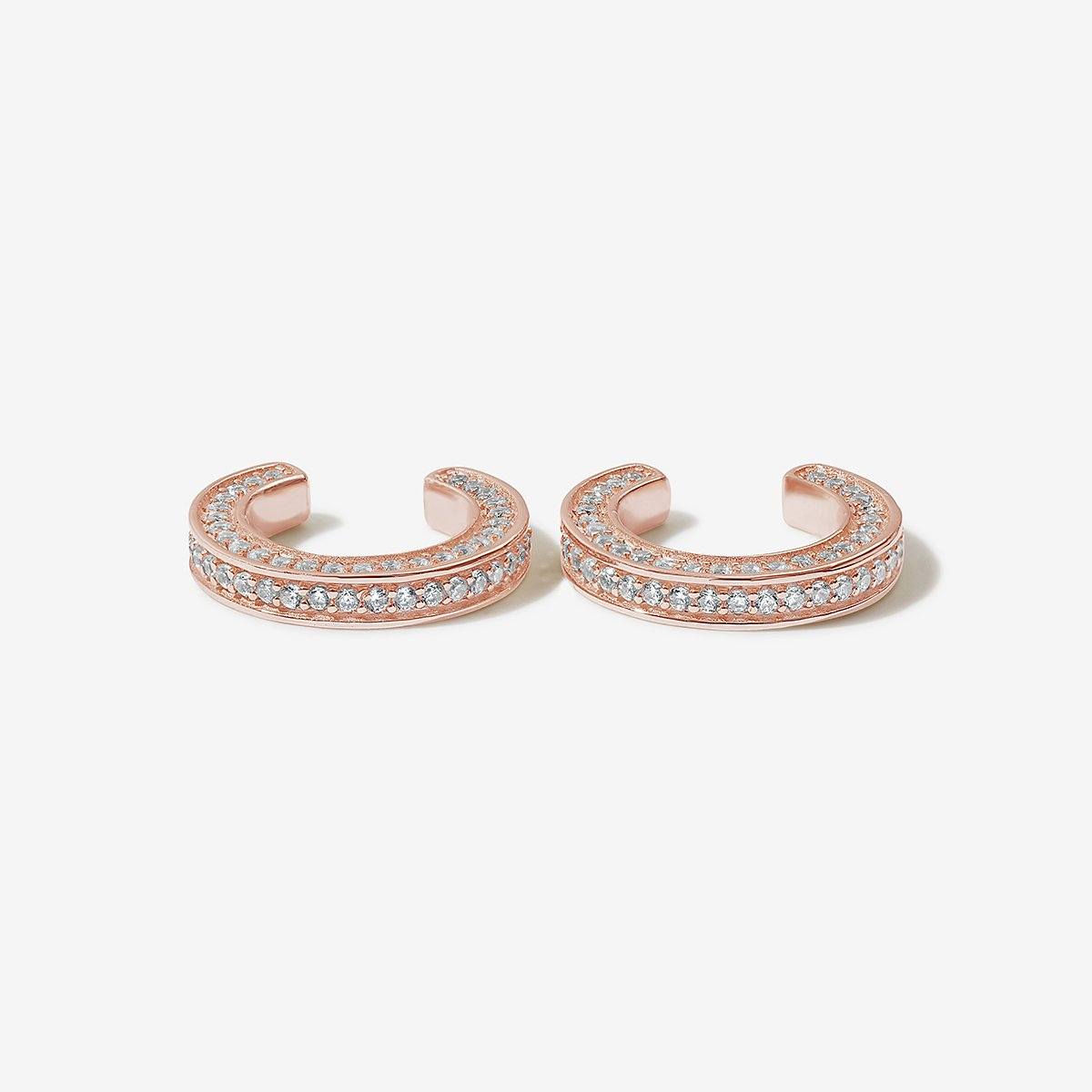 Agatha Pave Earcuffs