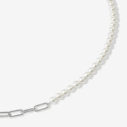 Harper Pearl Chain Necklace