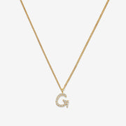 Bobbi Alphabet Necklace - G